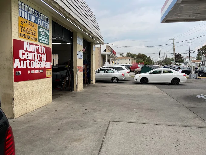 Driveway and side view of the shop